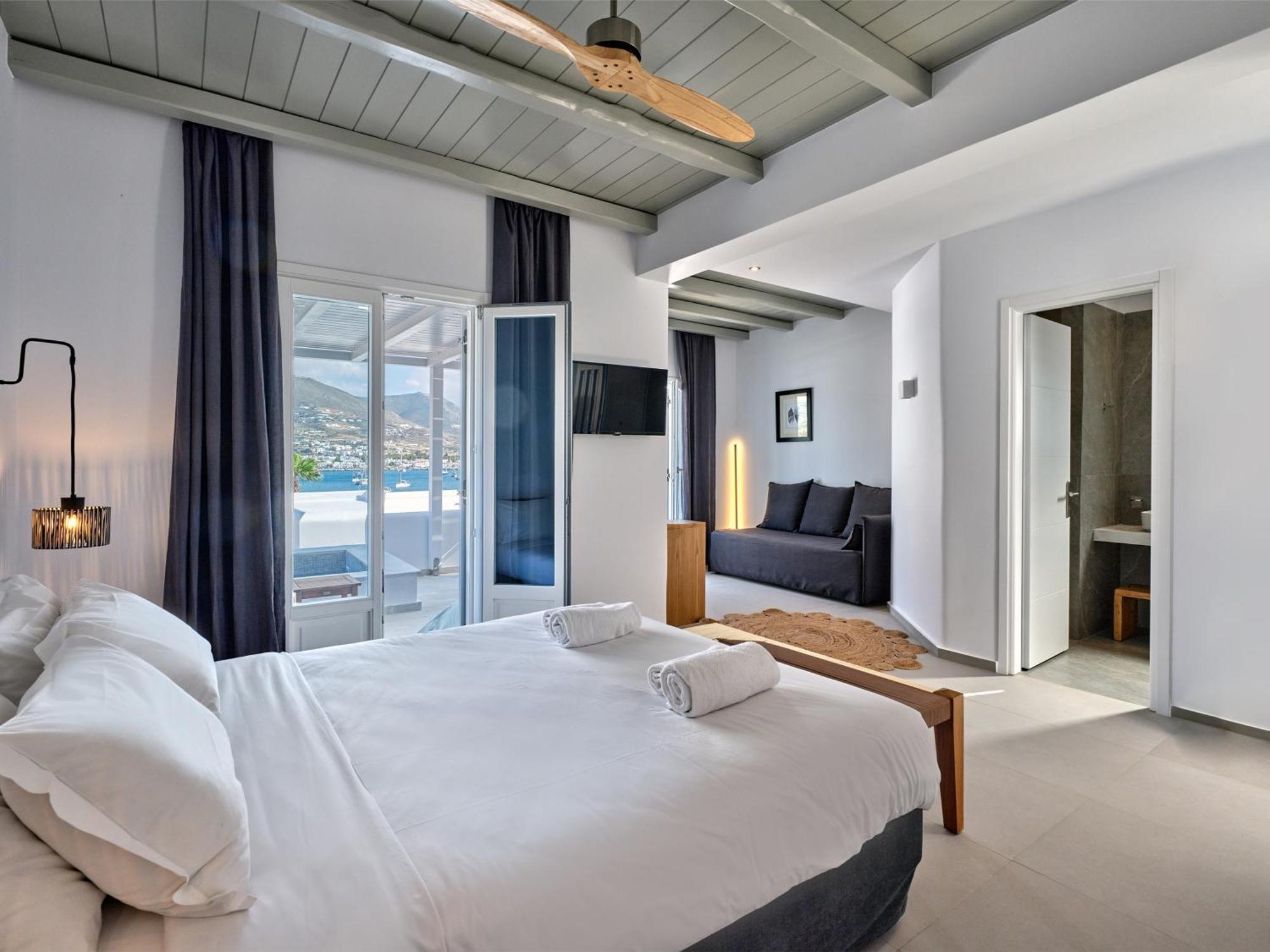 Parian Village Beach Hotel Páros Kamer foto
